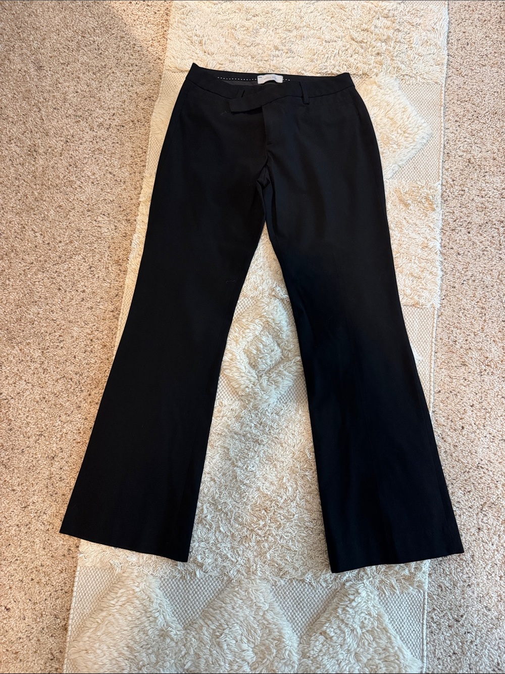 GAP Black Boot-Cut Dress Pants